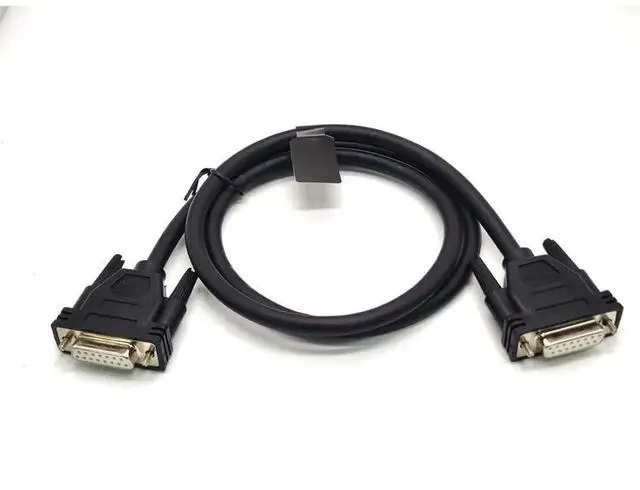 Alt view image 3 of 6 - 1M Industrial DB15 Cable, Straight 2Row 15Pin Female to Female DSUB Connection Cable