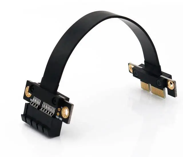 Alt view image 2 of 7 - PCIE PCI Express 1X 36Pin Extender Extension Cable with GoldPlated Connectors