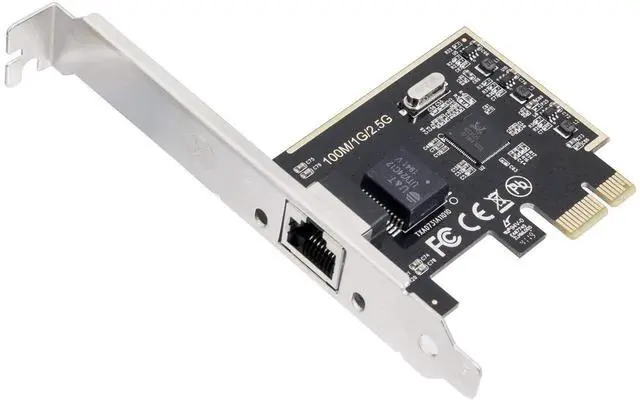 Main image of 2.5 Gigabit Ethernet PCIE Network Interface Card, 10/100/1000/2500Mbps RJ45 LAN Adapter, Model SIPEX24059