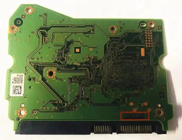 Alt view image 2 of 3 - 0A90439 HDD PCB Circuit Board for WD Gold 8TB WD8002FRYZ-01FF2B0 & HGST HUH728080ALE604, 006-0A90439 0J35276 SATA 3.5" Hard Drive Logic Board