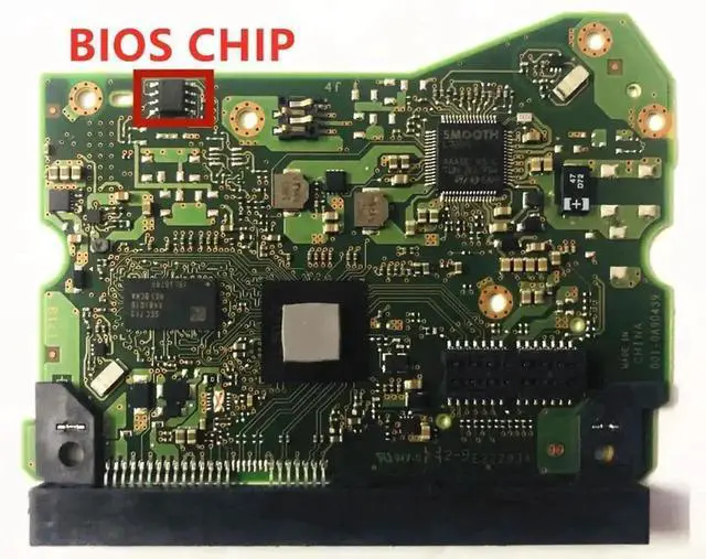 Alt view image 3 of 3 - 0A90439 HDD PCB Circuit Board for WD Gold 8TB WD8002FRYZ-01FF2B0 & HGST HUH728080ALE604, 006-0A90439 0J35276 SATA 3.5" Hard Drive Logic Board