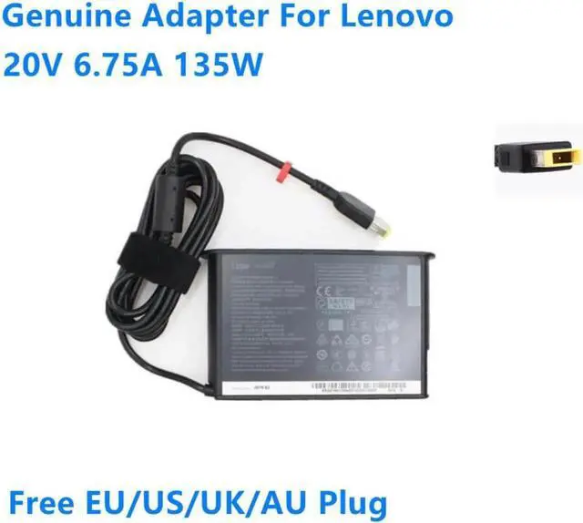 Main image of 135W 20V 6.75A Laptop AC Adapter Charger Replacement for Lenovo ThinkPad ADL135SDC3A ADL135SCC3A ADL135SCC2A, Compatible with ThinkPad P1 X1 Extreme T470P T540P Legion IdeaPad Gaming Laptops