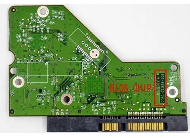Alt view image 2 of 3 - HDD PCB Circuit Board 2060-771698-004 REV A for Western Digital Hard Drive Repair