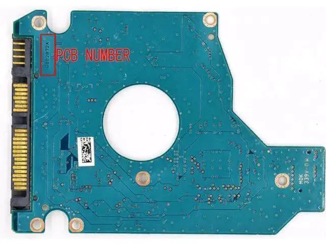Main image of G002872A HDD PCB Logic Board, Fully Tested Donor Controller Circuit Board Compatible with Toshiba MK6461GSYN MK3265GSX MK5061GSYN 2.5" Hard Drive, Spare Part for HDD Repair & Data Recovery