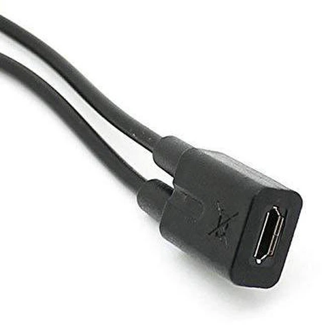 Alt view image 5 of 7 - Micro USB Y Splitter Cable 1 to 2, 8 inch 20.5cm Dual Output Charging Extension Cord, 2A for Android Phone, Power Bank, Tablet, Charge Two Devices at Once, Black