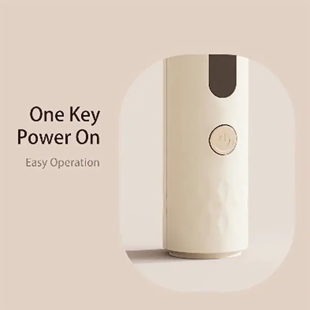 Alt view image 4 of 7 - Automatic Curling Iron,Hair Curler Automatic Rotating Wand,Anti-Scald,Four Speed Temperature Adjustment,Diameter 28mm,Anti-Tangle Rotating Curling Wand,Easy to Use Hair Curler,Yellow