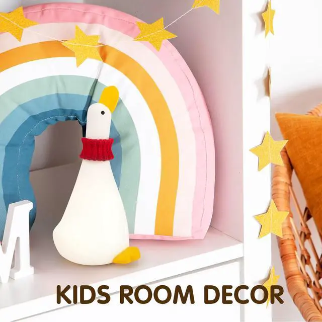 Alt view image 4 of 6 - Duck Night Light Silicone Cute Dorm Bedroom Home Decor Night Light for Breastfeeding Squishy Duck Nightlight Cordless Rechargeable Dimmable Touch Fun Bedside Desk Lamp for Christmas Gifts (Dream Duck)