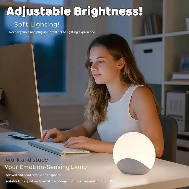 Alt view image 3 of 7 - JAYSUI Night Light for Baby,Kids Egg Light Stepless Dimming Touch Night Lamp,7 Colors Dimmable Eye Friendly Silicone Touch Lamp for Breast Feeding,Toddler Kids Bedroom Light,30 Min Hour Timer,BPA Free
