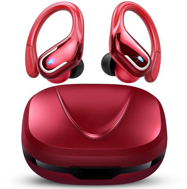 Main image of Wireless Earbud, 75Hrs Bluetooth 5.4 Headphones IP7 Waterproof for Sport, Running Wireless Earphones with ENC Noise Canceling Mics, Deep Bass Over Ear bud with Earhooks for Android, iOS, Workout, Gym