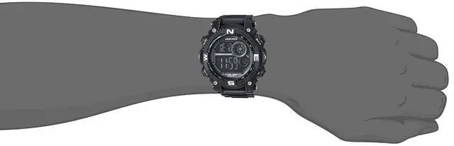 Alt view image 2 of 4 - JAYSUING Sport Men's Digital Chronograph Resin Strap Watch, 40/8284