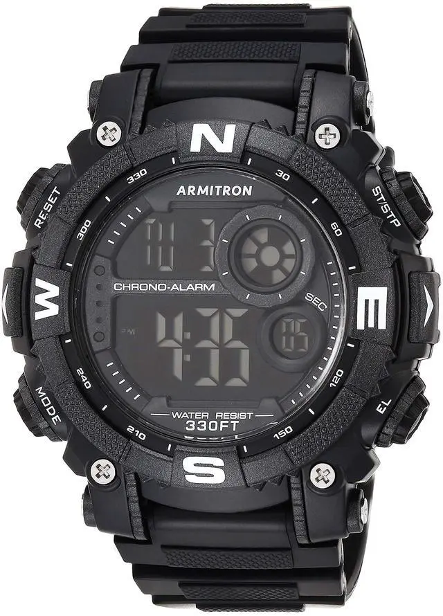 Main image of JAYSUING Sport Men's Digital Chronograph Resin Strap Watch, 40/8284