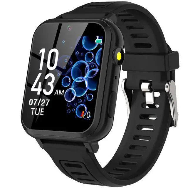 Main image of Kids Smart Watch Boys, Kids Smart Game Watch with 39 Games HD Touch Screen Video Camera Music Player Pedometer Flashlight Alarm Clock 12/24 hr Kid Watches for Boy Gifts for 5-12 Year Olds Boy Girl