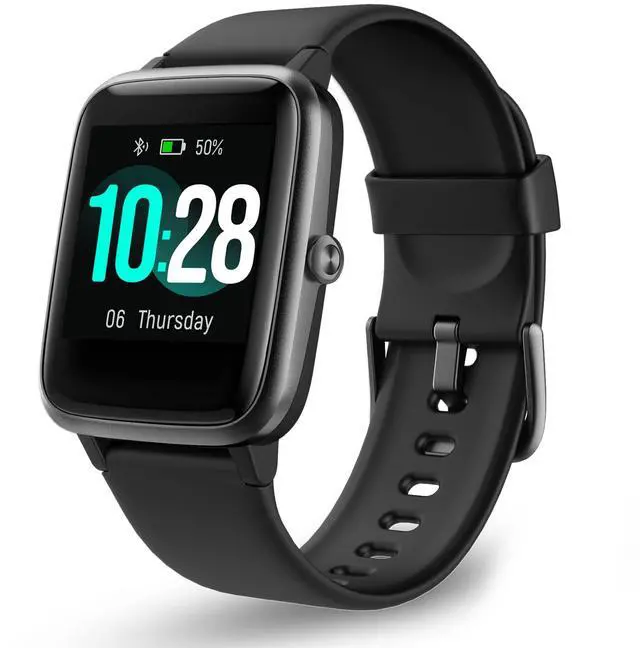 Main image of JAYSUING Move VeryFitPro Smart Watch HR Heart Rate Sleep Monitor IP68 Waterproof Activity Fitness Tracker Step Counter Pedometer Exercise Running Watch Fitness Watches for Men & Women (ID205L) (Black)