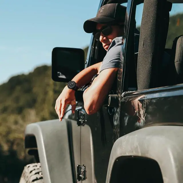 Alt view image 6 of 7 - JAYSUING Digital Hiking Sport Watches for Men - Tactical Training Military Compass Solid Outdoor Multifunction Waterproof Altimeter Watch (Black)