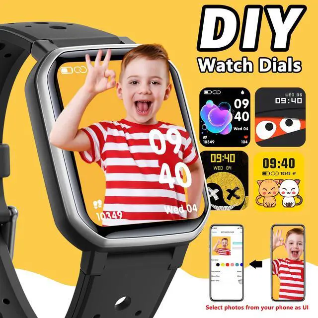 Alt view image 5 of 7 - JAYSUING Smart Watch for Kids Teens, Fitness Tracker Boy Girls Watch with 19 Sport Modes, Pedometer, Sleep Monitor, Kids Watch Birthday Gifts Toy Gift for Girls Boys 6-16 (Black)