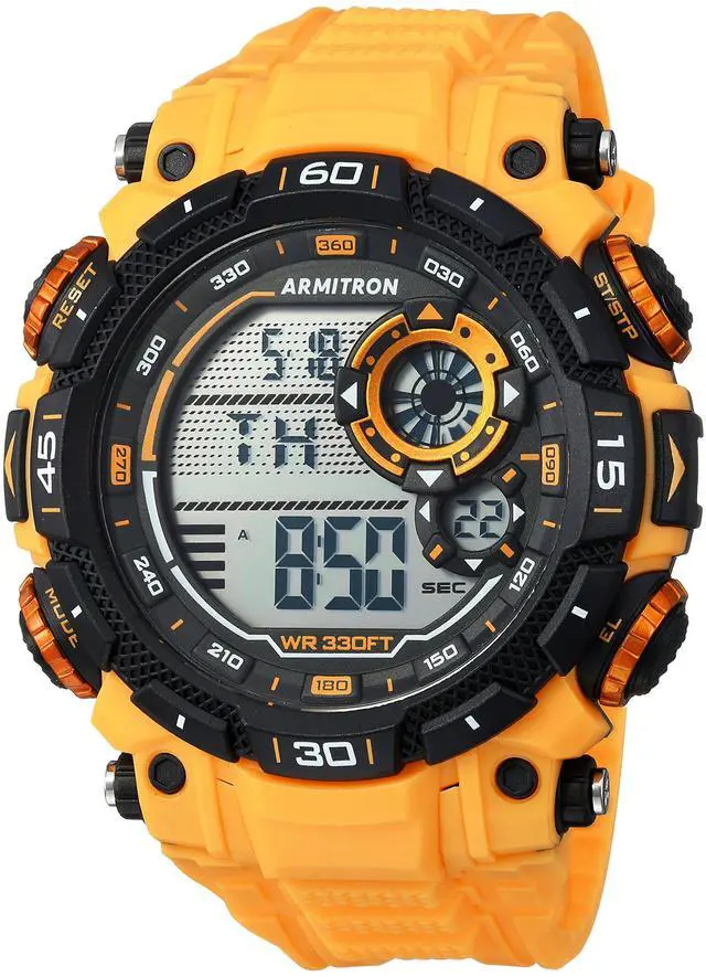 Main image of JAYSUING Men's Digital Chronograph Resin Strap Watch, 40/8397