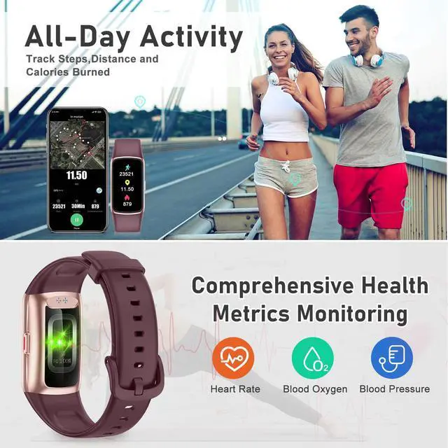 Alt view image 5 of 6 - JAYSUING Fitness Tracker with 24/7 Sleep Tracker, 1.47''Waterproof Fitness Watch, Activity Tracker with Step Tracker for Women Men