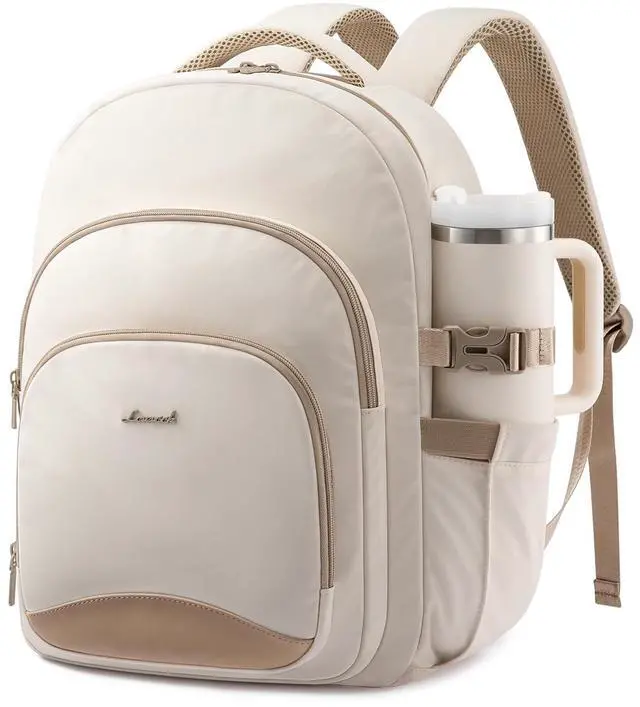 LOVEVOOK Laptop Backpack for Women, 15.6-Inch Work Backpack, Back to School Bookbag for College Student Teen Girls, Casual Personal Item Travel Bag Business Computer Daypack for Teacher Nurse, Gift