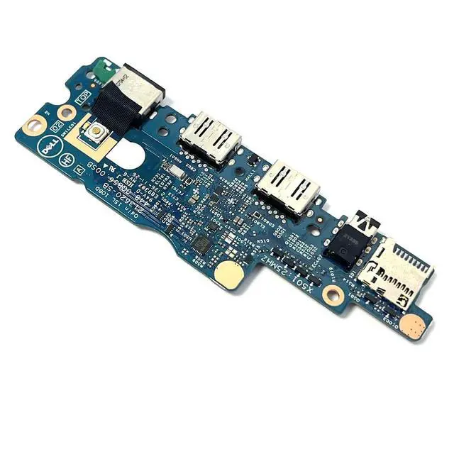 Alt view image 4 of 4 - HSSDTECH Power Button Board USB SD Card Reader Board Replacement for DELL DELL Latitude 3530 P108F003 USB Audio Power Button IO Board