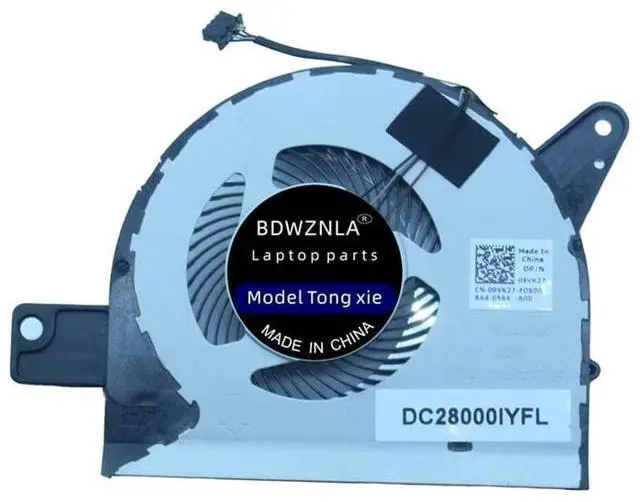 Alt view image 2 of 3 - BDWZNLA Laptop New CPU Cooling Fan for Dell Precision 3520 3530 M3520 M3530 09VK27 Fan FJ6M DFS501105PQ0TEP DC28000IYFL DC5V 0.50A