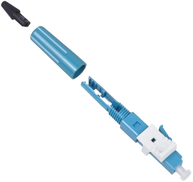 Alt view image 3 of 5 - Duogalia 40 Pack LC-UPC Singlemode Fiber Optic Cable Quick Connector Fast Connection Adapter for 0.9/2.0/3.0/2.0 * 1.6/2.0 * 3.0mm Fiber Cable