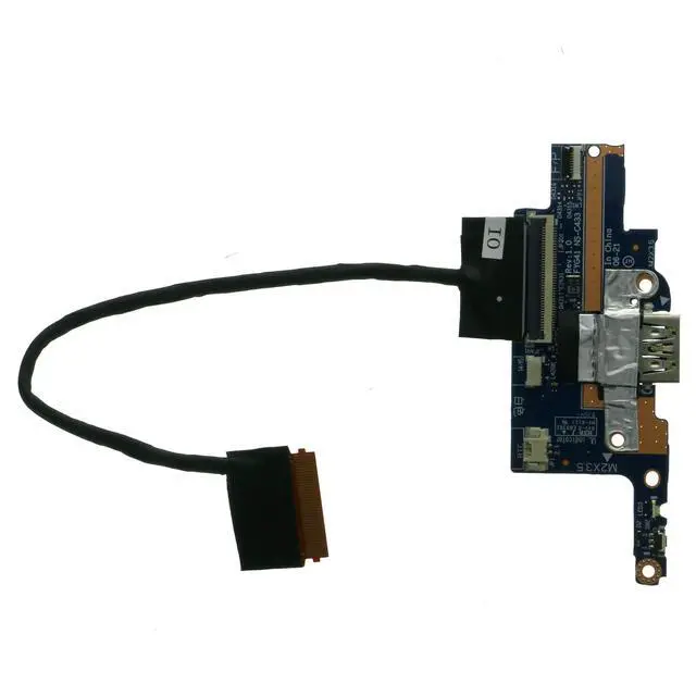 Alt view image 5 of 5 - NS-C433 Power Button USB Board with Cable for Lenovo Yoga C740-14IML 5C50S24993 DC020024J10