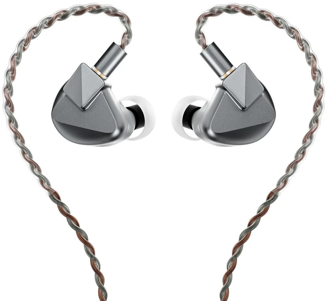 Main image of Letshuoer S12 Ultra 14.8mm Planar Driver in Ear Monitor IEM,HiFi Wired Earphones with Detachable 2pin 392-Core Silver-Plated Cable for Musicians Audiophiles (Gunmetal Grey, 3.5mm/4.4mm Connector)
