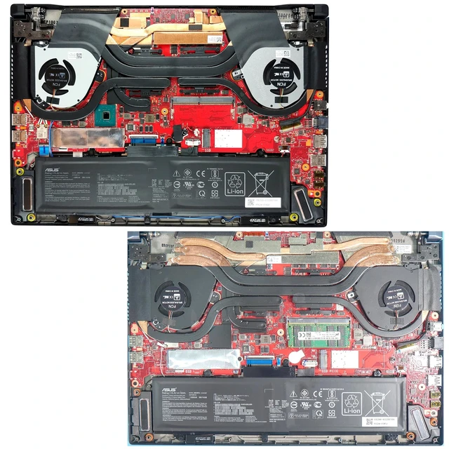 Alt view image 3 of 5 - CPU+GPU Cooling Fan for ASUS ROG Zephyrus GX502G GX502LWS GX502GW GX502GV