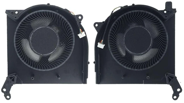Main image of New CPU+GPU Cooling Fan Replacement for Lenovo Legion 5 15ACH6H (Type: 82JU), for Legion 5-15ACH6A (Type: 82NW),for Legion 5 17ACH6H (Type: 82JY) Laptop DC10V FNK9 FNKA,P/N: 5H40S20382 5H40S20383