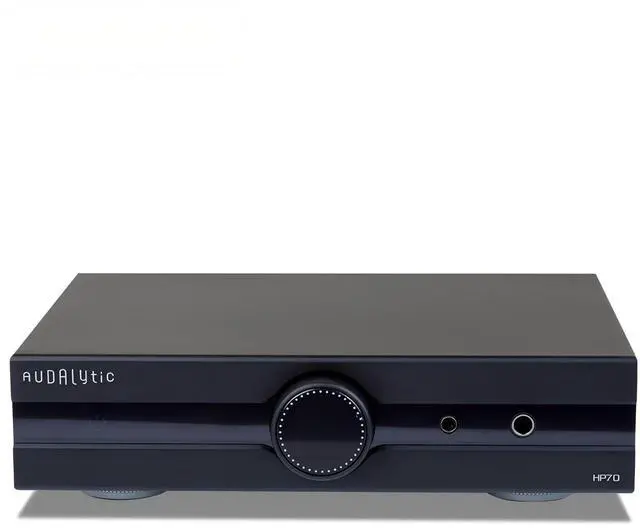 Main image of Gustard AUDALYTIC HP70 Fully Balanced Discrete Headphone Amplifer - Class A Amplifier LME49720 Dual op-amp Preamp 3 line inputs and 2 preamp outputs Remote Control Support (Black)