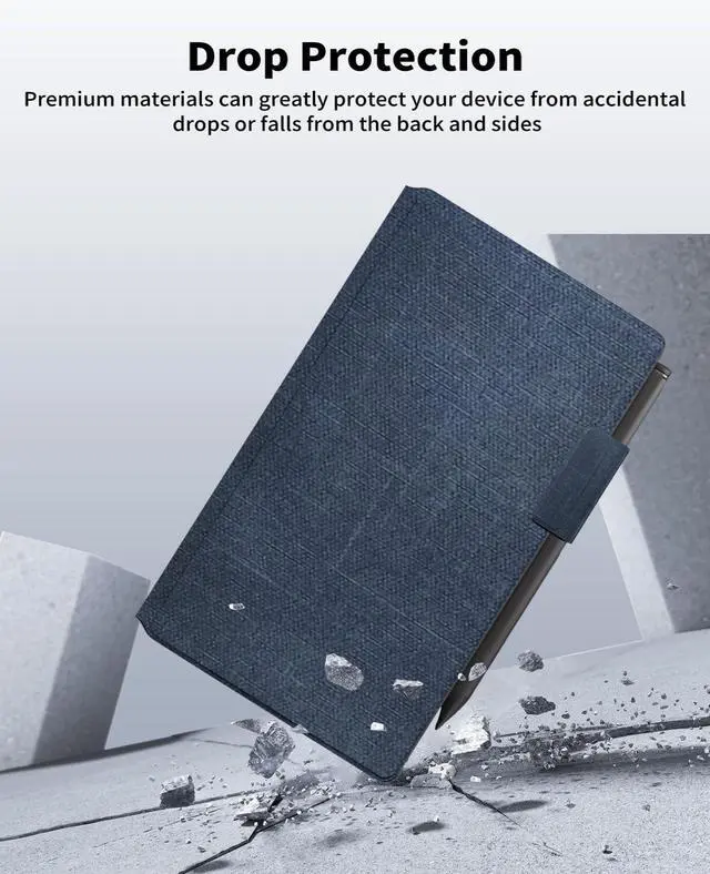 Alt view image 3 of 5 - Case for Remarkable Paper Pro Move,NOUKAJU Magnetic Protection Case,Drop-Resistant,Anti-Scratch,Protection Cover for Remarkable Pro Move Paper Tablet 7.3inch(Blue)