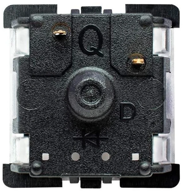 Alt view image 2 of 4 - Granvela KS-8 Black Switches for Mechanical Keyboards,3-pin Linear &Consistent Heavy 60g Force Black-Shell -Pack 65