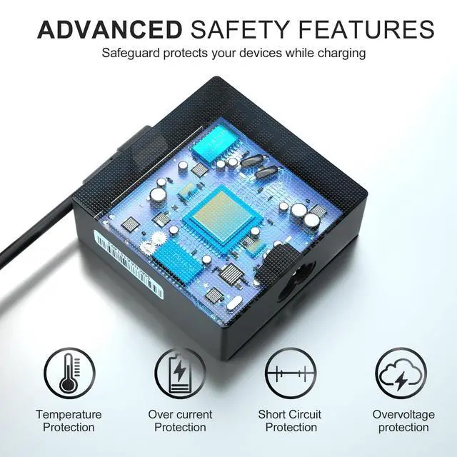 Alt view image 4 of 5 - Jeestam 100W USB-C Charger Compatible for Asus Vivobook S 14 14X 16X OLED s5406m s5406s s5406 k3502z k3402x, Zenbook 14X ux3404V ux5400z q410v q420v LED TV LCD,LD 3240 Power Adapter Supply Cord