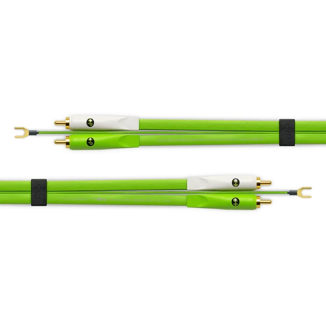 Alt view image 2 of 3 - NEO by Oyaide d+ RCA Turntable (Class B) 1M Audio Cable for DJs, Musicians and Producers