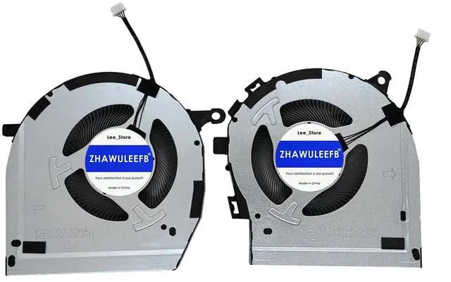 Main image of ZHAWULEEFB New CPU+GPU Cooling Fan for Lenovo y7000p IRX9 2024 Y7000P Legion 5 16IRX9 83DG Series FSCG DFSCL12E06486C FSCH DFSCL12E16486C 12V 1A Fan