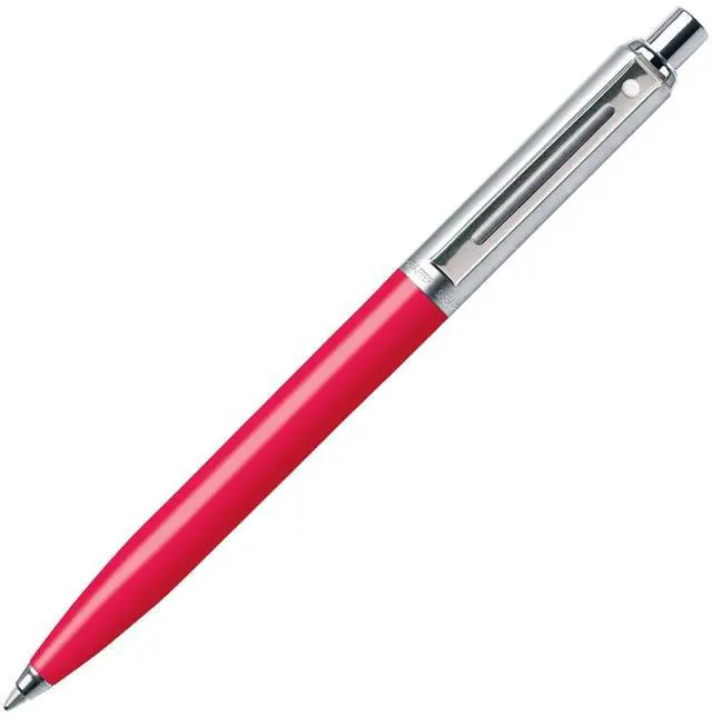 Main image of Sheaffer Sentinel Deep Pink Ballpoint Pen with Chrome Trim