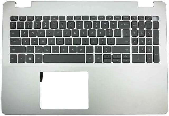 Main image of New Notebook Upper Palmrest Case, w US Keyboard, Backlit, Size 15.6", No Type C Port,Sliver Replacement for Dell Ins. 5593 0V5JHC AP2RI0004A0