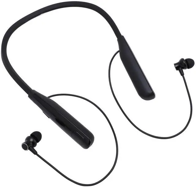Main image of Wisoqu Neckband Bluetooth Headphones, Wireless Earbuds Half in Ear Design, 100 Hours of Listening Time, for Running, Exercising, Traveling, Business Trips