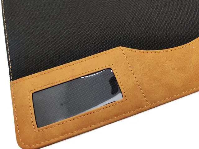 Alt view image 2 of 5 - ASVP Shop JW Ministry Organizer - Premium PU Leather Tablet, iPad, Phone Holder, Magazines & Tracts - Ideal for Jehovah's Witnesses Field Service and Meetings