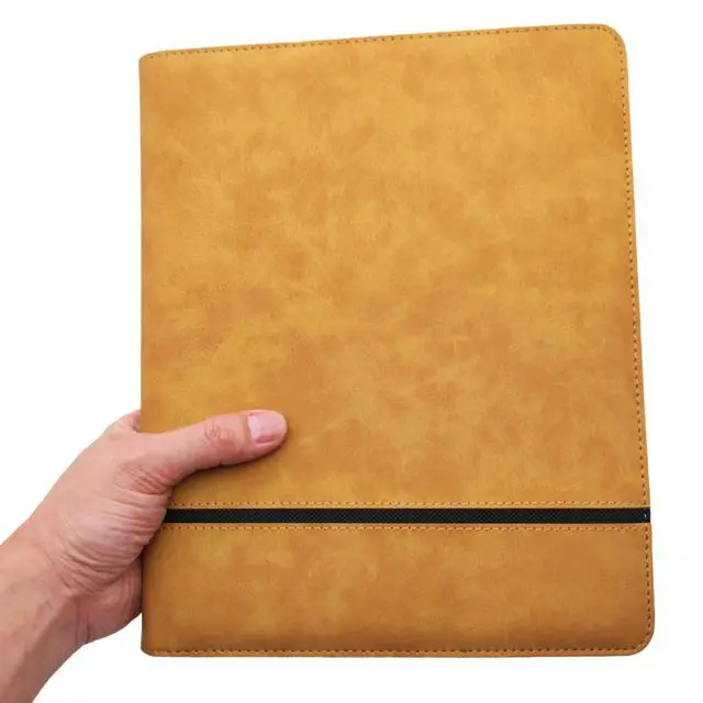 Alt view image 3 of 5 - ASVP Shop JW Ministry Organizer - Premium PU Leather Tablet, iPad, Phone Holder, Magazines & Tracts - Ideal for Jehovah's Witnesses Field Service and Meetings