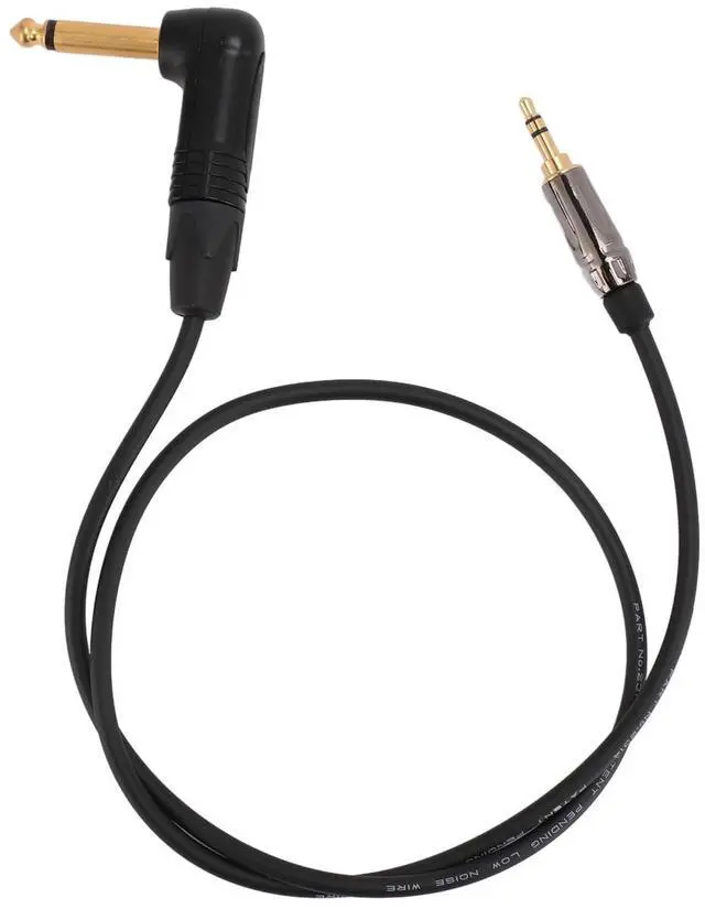 Alt view image 2 of 5 - VBESTLIFE Guitar System Cable for G3 G4, 3.5mm to 6.35mm Jack Right Angle to Straight Electric Instrument Cable, 75cm, VBESTLIFEtu4afg0x17