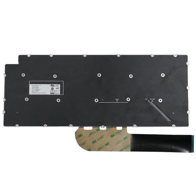 Alt view image 2 of 2 - AUTENS US Keyboard for Dell Inspiron 5300 301 5390 5391 5400 7300 7400 Dell Vostro 3400 3401 3405 5300 5301 5390 5391 5401 5402 5490 Laptop No Frame (Black, No Backlight)
