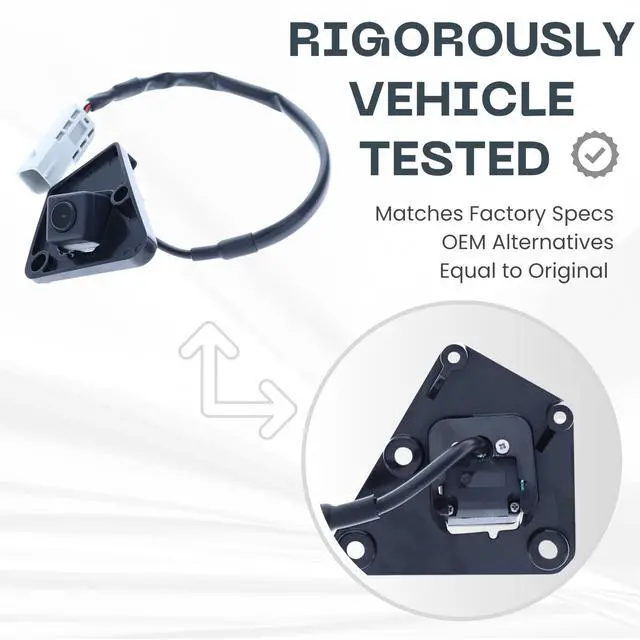 Alt view image 3 of 5 - Backup Camera Replaces for 2010 Hummer H3 / 2009 2010 Hummer H3T OE Part # 25899107