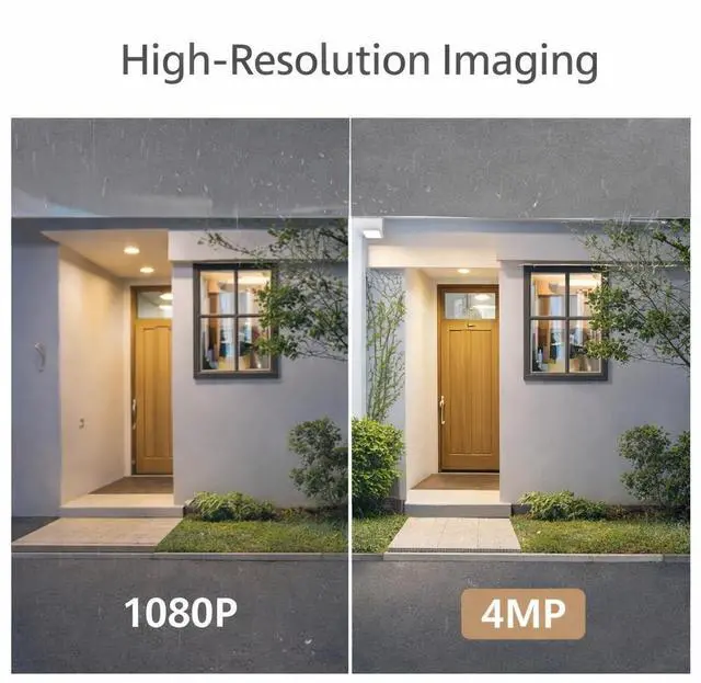 Alt view image 4 of 5 - IPC-T240H 4MP PoE IP Camera Outdoor, 2K Security Turret Camera with Night Vision, 120dB WDR, H.265+, IP67 Waterproof, Motion Detection, ONVIF Compatible for Home Surveillance