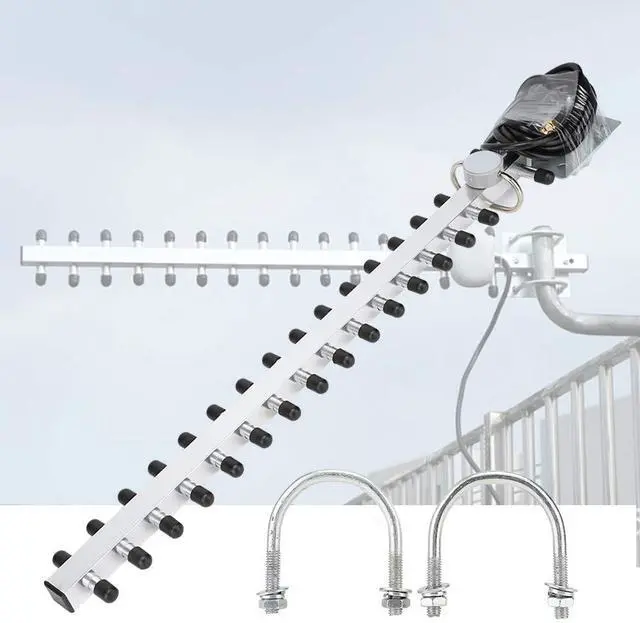 Alt view image 5 of 5 - High Gain 25dBi Yagi Antenna for Router Network Card