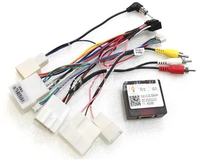 Main image of Strpump 16Pin Car Radio Power Harness for Toyota Camry Prado RAV4 Sienna Tacoma Tundra Sequoia 4 Runner w/JBL Amplifier Retain OEM Camera Stereo Power Harness Cable Wire Adapter