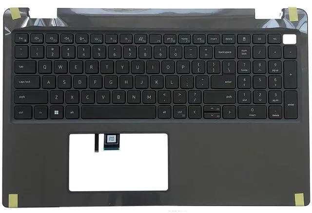 Alt view image 2 of 5 - Lyinsen Replacement for Dell Latitude 3540 E3540 Laptop Upper Case Palmrest Backlit Keyboard Assembly Part 15.6" 0DVR0W DVR0W 460.0SF11.0003 Top Cover Grey