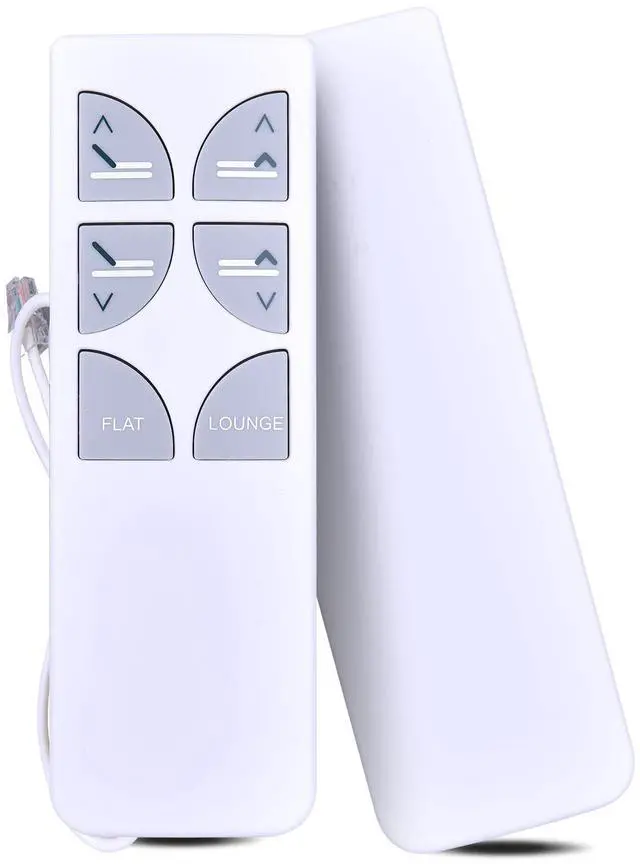 Main image of PZL Replacement Remote Control for Serta Motion Esssentials 2 II (2nd Generation Black) Adjustable Bed, for Linak hb12012-00