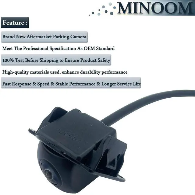 Alt view image 5 of 5 - MINOOM 36580-TBA-A01 Backup Rear View Camera Replacement for Honda Civic 2016 2017 2018 2019 2020 2021 Lane Departure Warning Cam Part No.#36580TBAA01