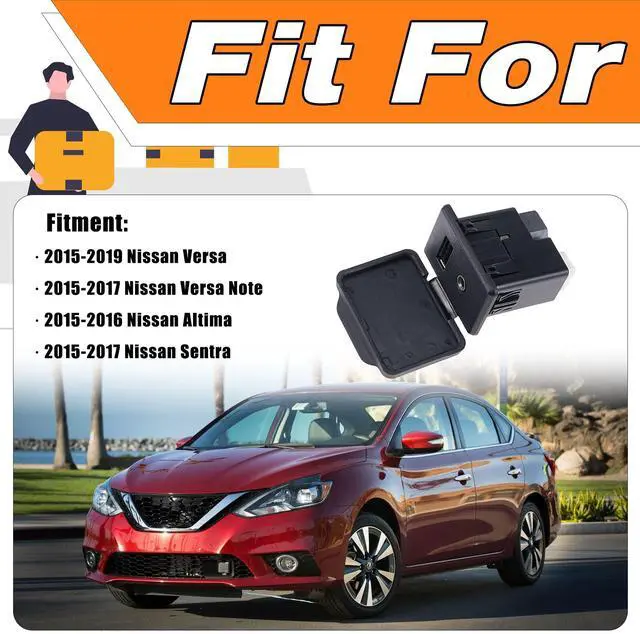 Alt view image 3 of 5 - LEVANLIGHT AUX Port USB Jack Compatible with Nissan Altima 2015-2016 Sentra 2015-2017 Versa 2015-2019 Versa Note 2015-2017 Auxiliary Audio Adapter Input, Replaces# 28023-9KF1A